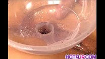 best part kawai yui gets vibrator and glass in pussy best