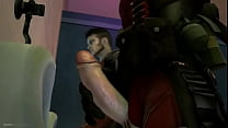 best first video deadpool and dmcdante are having a good time in the mens room best