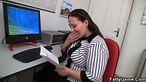 best fucking big belly office lady on the floor best