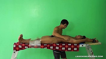 best time asian boy josh tied and tickled best