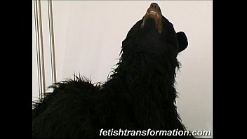 best time glamorous babe with bear fur best