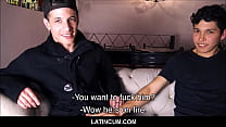 best xxxxxxxxxxic two twink spanish latino boys get paid to fuck in front of camera guy best