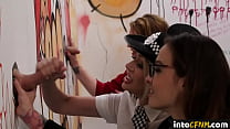 best poren gloryhole cfnm femdoms wank submissive dicks best
