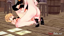 best lmtebomgl genshin impact yaoi venti makes aether his own in the canteen with crempie best