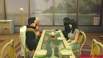 best vs akatsuki porn cap 4 at a dinner hidan went to talk for a while with hinata she asks him to do oral sex and they best