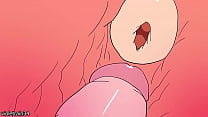best bakugo fucks uraraka ochaco while he grabs her tits and then cums inside her best