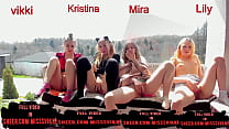 best 4 киски возбуждаются горным воздухом и трахаются с мисс викки best