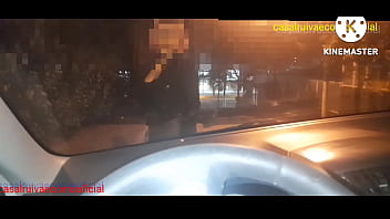 best cheating on my cuckold on the street while he was filming and jerking off in the car thats what a cuckold husband best