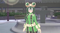 best bebado tsuyu asui fucking in the park pov boku no hero short best