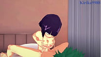 best kyoka jiro and mina ashido and izuku midoriya intense sex my hero academia hentai best