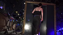 best cute teen taya tutsi gets nude in public at a disco to dance with her friend best