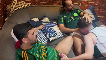 best went to watch a football match with two active fans and took a nice dick in the ass full sheercom best