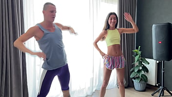 best bisexual threesome without a condom with stepfather after morning exercises best