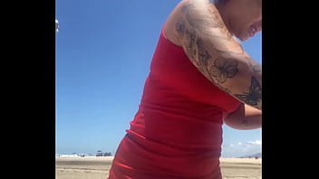 best dp i let the young guy touch my pussy on the beach and of course i also touched his dick best