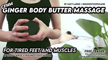 best cfnm ginger body butter massage for tired feet and muscles best